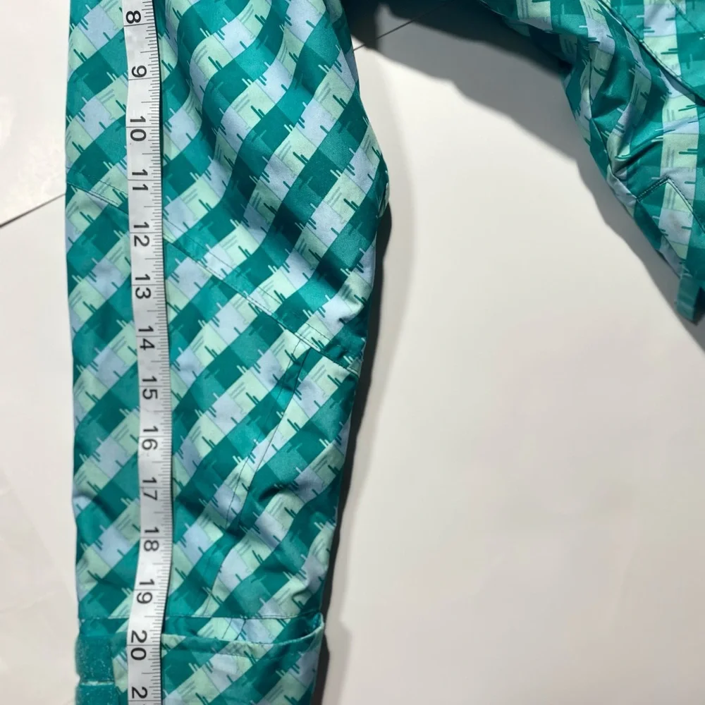 Sims Teal Ski Snow Kids Jacket With Multi‎ Pockets For Personal Items Size L